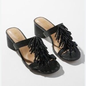 Chicos Beaded Sandals